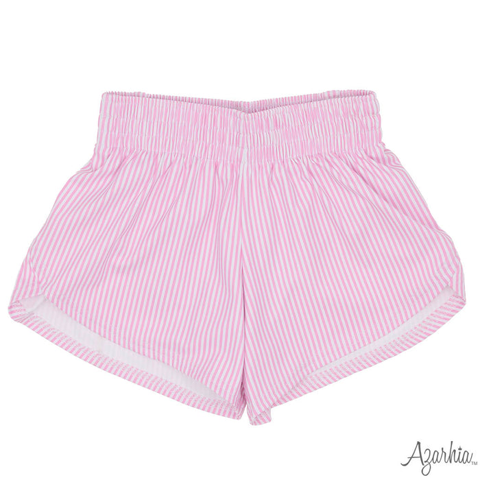 Azarhia Pink Striped Steph Short