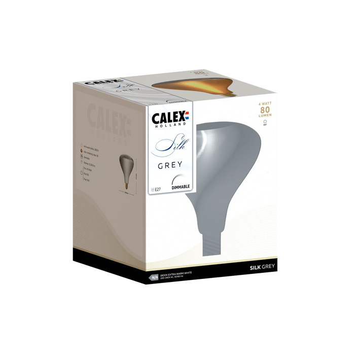 Calex Silk LED Bulb - R140 - E27 - Grey