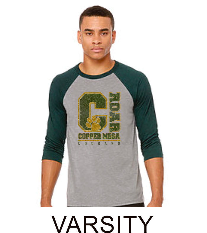 CME Raglan T-Shirt in 2 Designs- Matte and Glitter