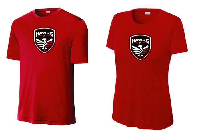 CO Hawks FC Sport-Tek Wicking Tee -Youth, Ladies, Unisex Sizes