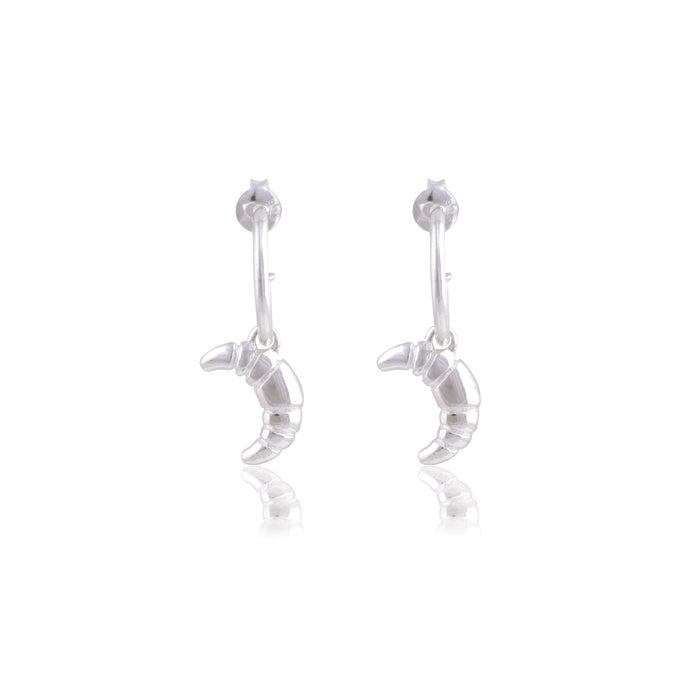 Croissant Earrings - ACME x Luna & Rose - SILVER