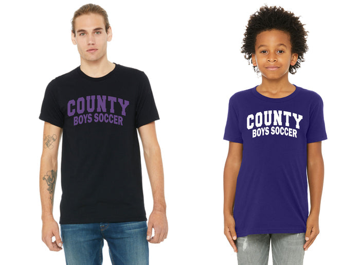 DCHS Soccer Bella Canvas Tee - ARC Design