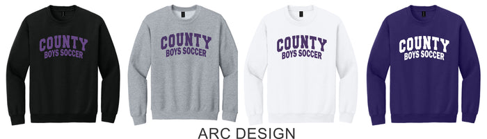 DCHS Soccer Crewneck Sweatshirt- 3 Designs