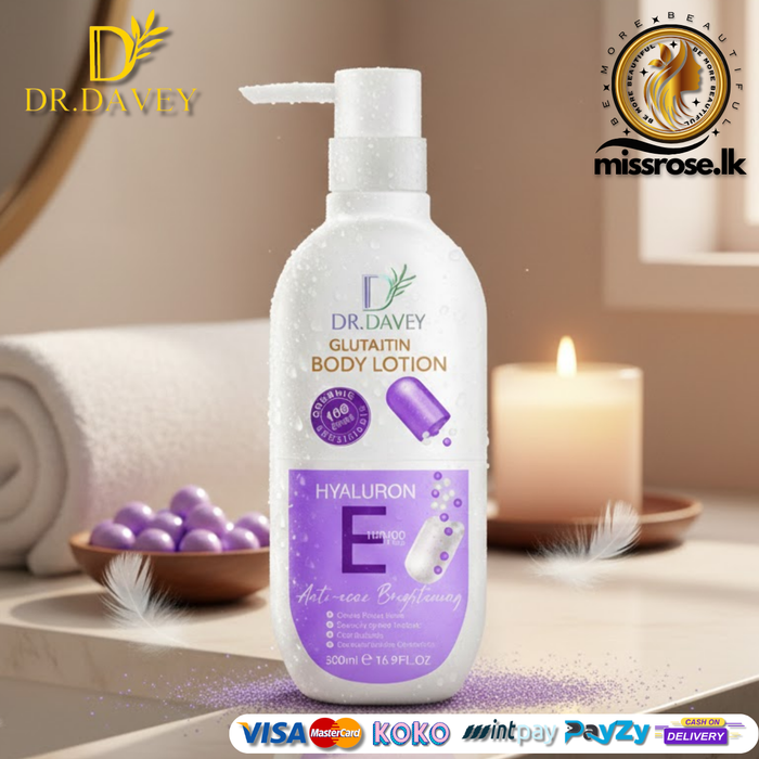 Dr Davey Glutathione Body Lotion Vitamin E