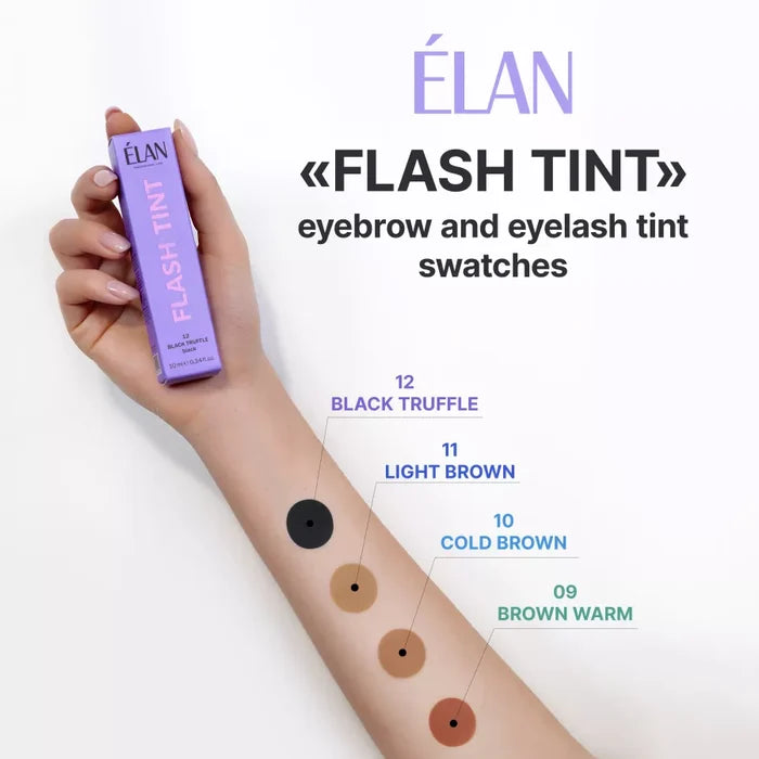 ÉLAN - Eyebrow Flash Tint, 10ml - 13 Milk Chocolate (Warm Brown)