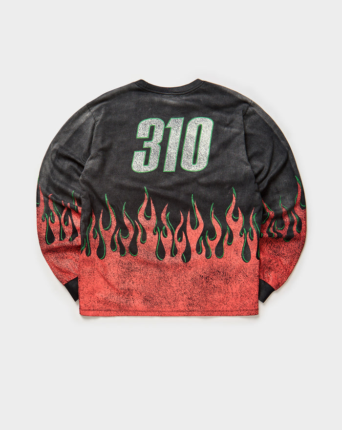 TRUCE Flame Long Sleeve T-Shirt. Underground Apparel. Rule of Next Streetwear.