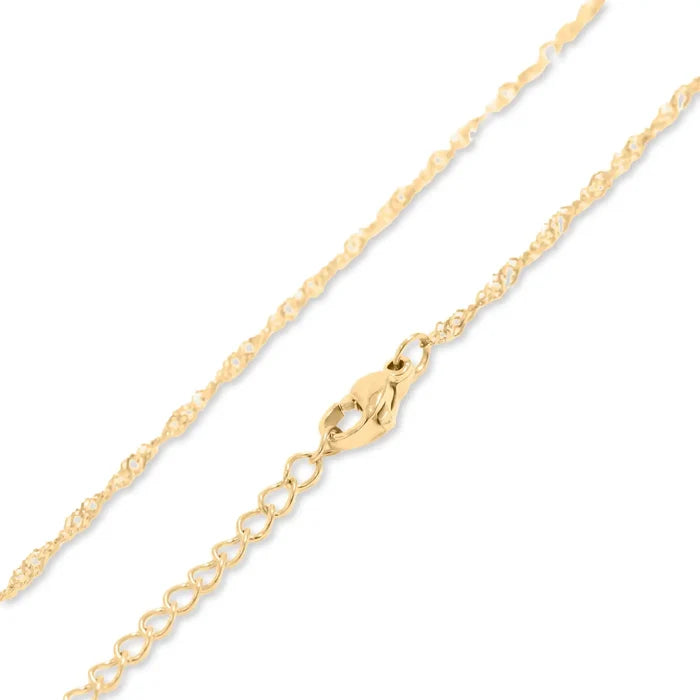 Golden Drift Belly Chain – 18K Gold Plated, Water & Tarnish Resistant