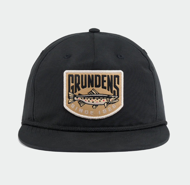 Grundens Trout Patch Rope Trucker Hat