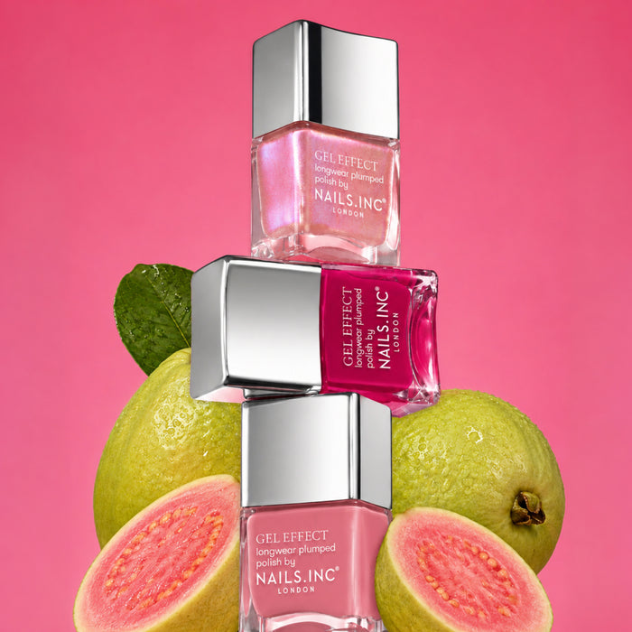 Guava Glow 6-Piece Gel Effect Nail Polish Set
