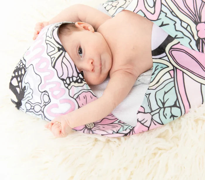 Hooded Towel - Flowers For All