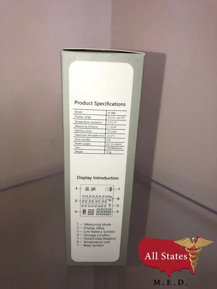 Infrared Thermometer-All States M.E.D.