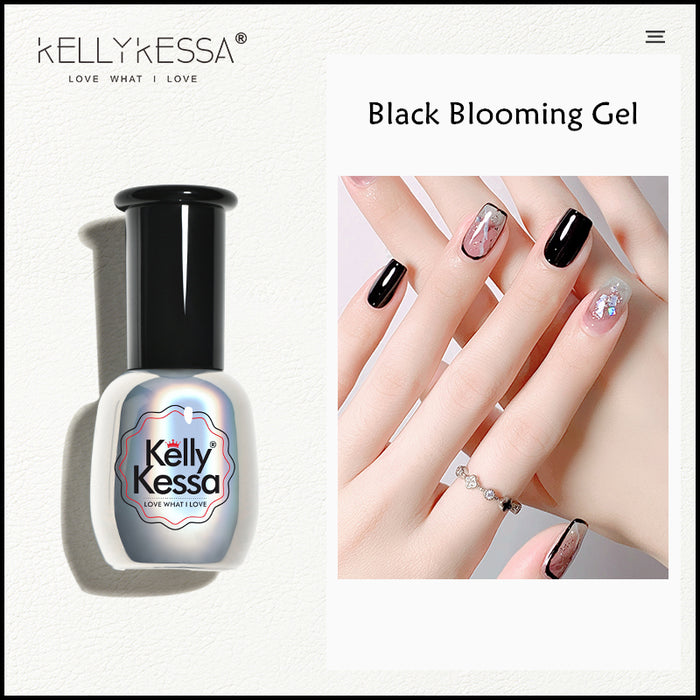 #Black Blooming Gel