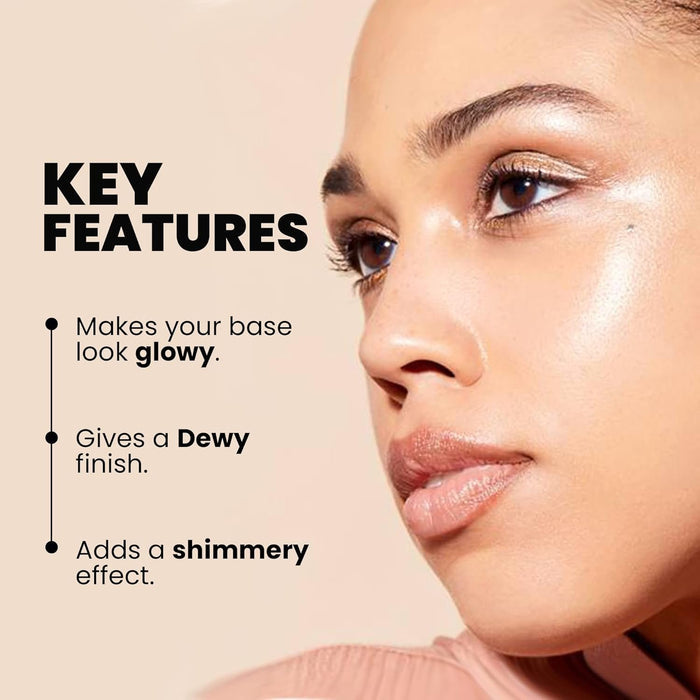 MARS Illuminati Base Dewy Primer with Highlighter 45ml - 02 Pink Beam