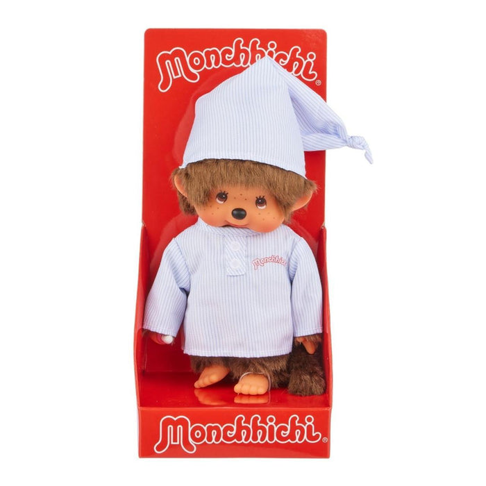 Monchhichi Long Striped Pajama Boy