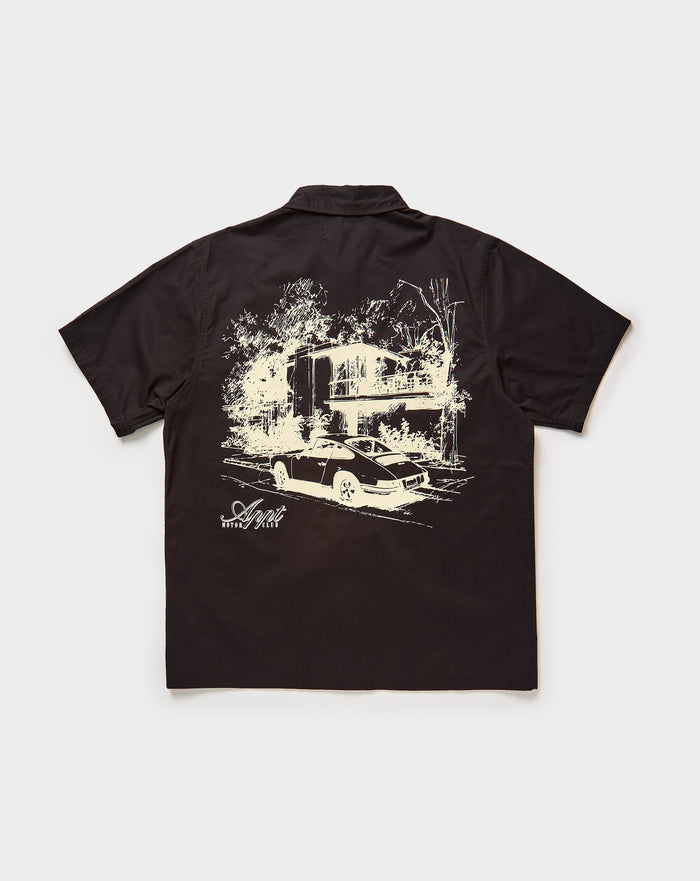By Appointment Only Motor Club Button Up. Underground Apparel. Rule of Next Streetwear.