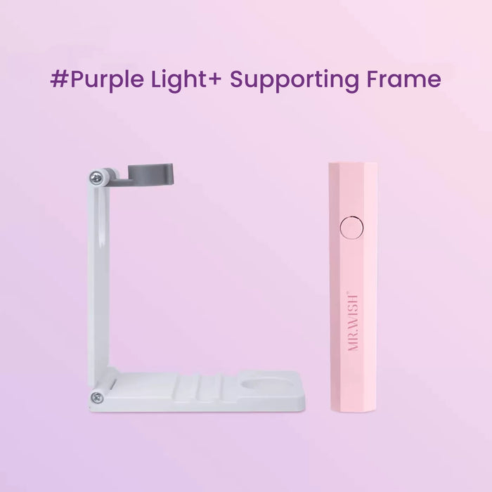 #Purple Light+ Supporting Frame