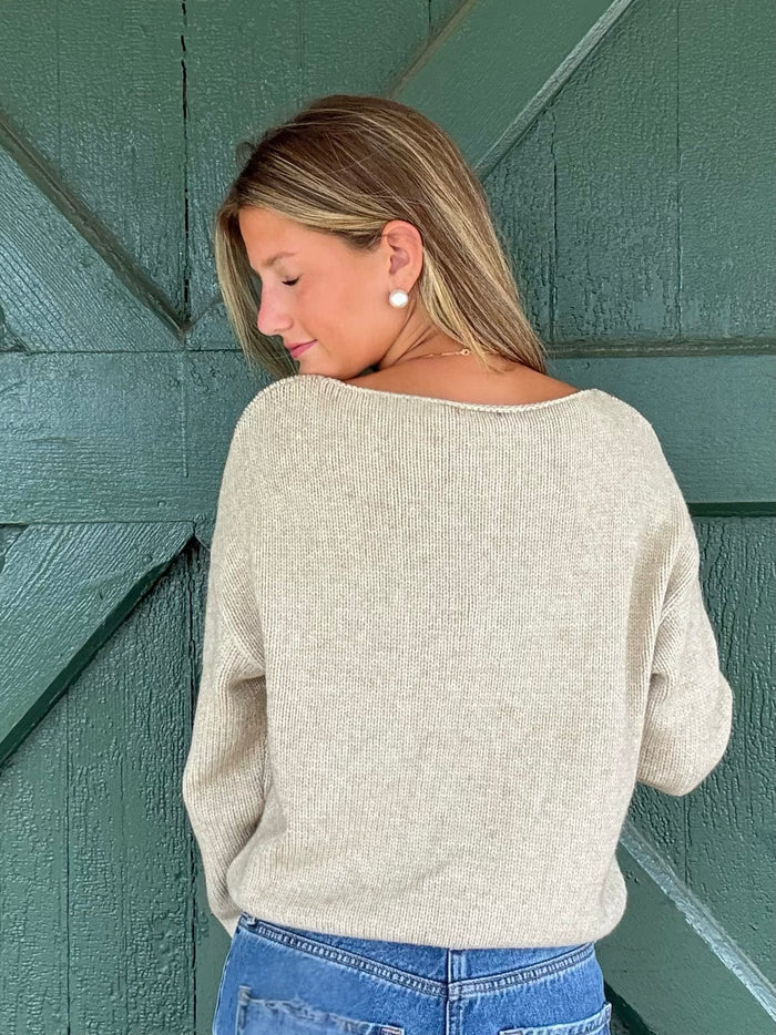 NIA Nightmoor Off Shoulder Sweater