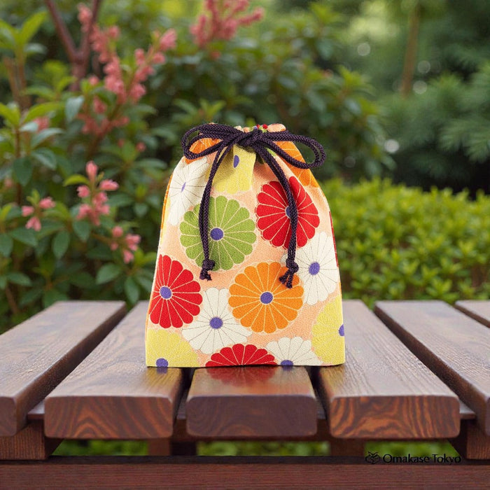 Noren Original Drawstring Bag – Japanese Pattern