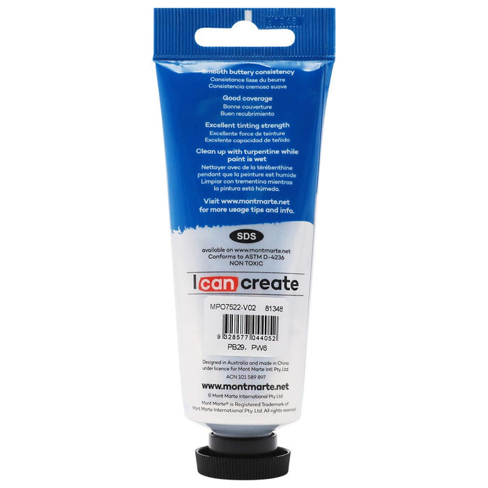 Oil Paint Premium 75ml (2.5 US fl.oz) Tube - Cobalt Blue