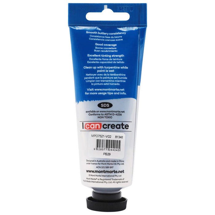 Oil Paint Premium 75ml (2.5 US fl.oz) Tube - Ultramarine Blue
