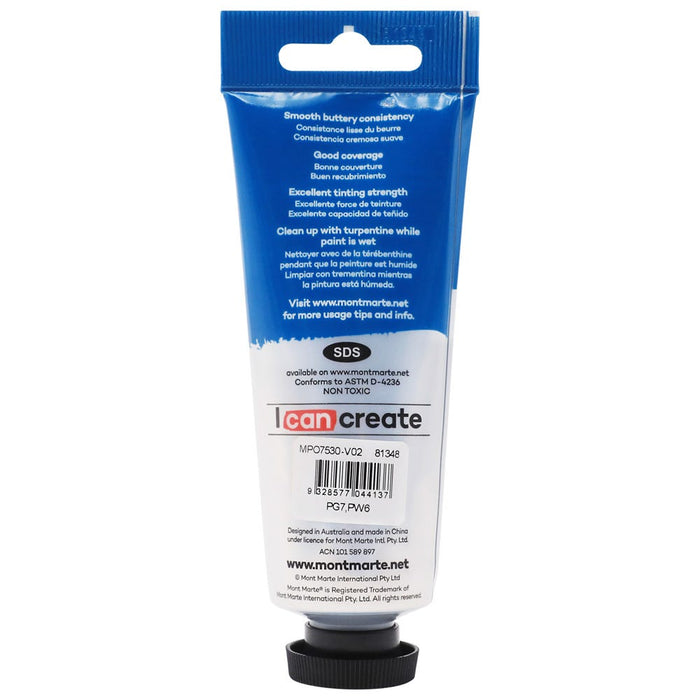 Oil Paint Premium 75ml (2.5 US fl.oz) Tube - Viridian