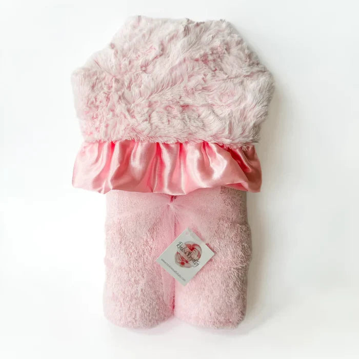 Plush Hooded Towel - Girly Girl