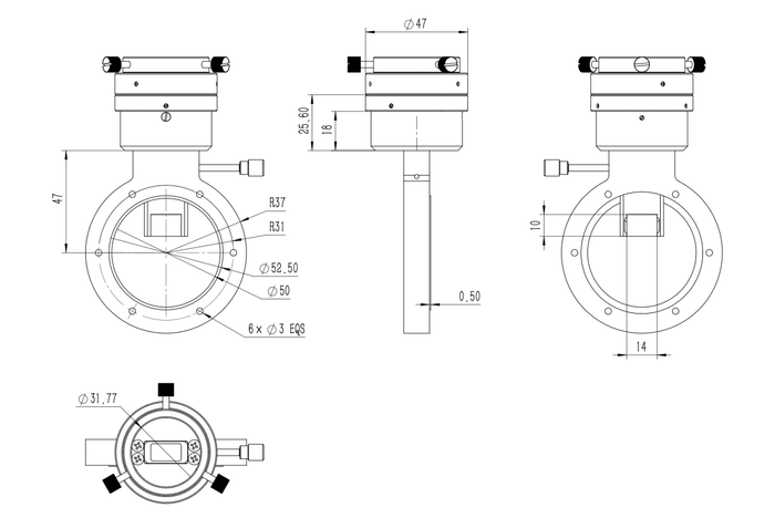 QHYCCD OAG M Pro (QHYOAG-MPRO) - Astronomy Plus