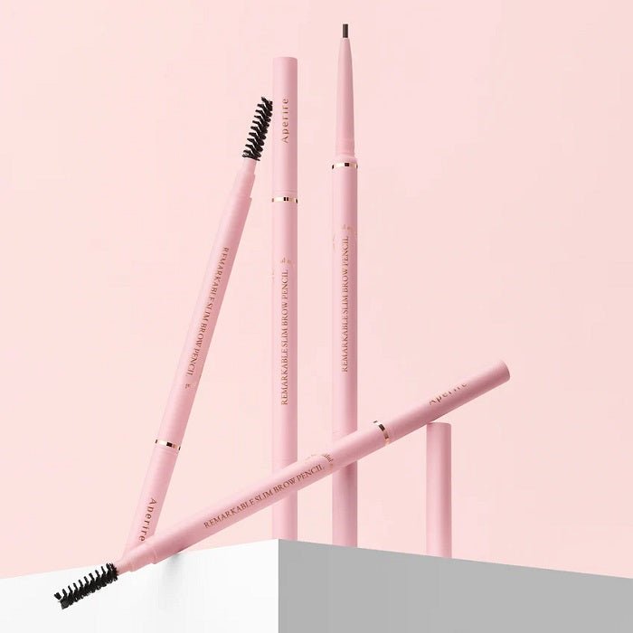 REMARKABLE SLIM BROW PENCIL no.03 - Creion Automat Ultra - Subtire Pentru Sprancene Cu Aspect Natural - skinseen.ro