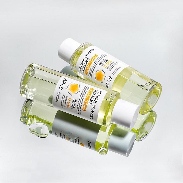 RETINOL VITAMIN C VITAMIN E FACIAL TONER - Lotiune Tonica Faciala Cu Retinol, Vitamina C Si Vitamina E - skinseen.ro