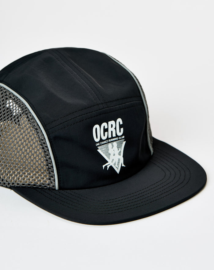 One Chance Running Club 5 Panel Hat. Underground Accessories. Rule of Next Streetwear.