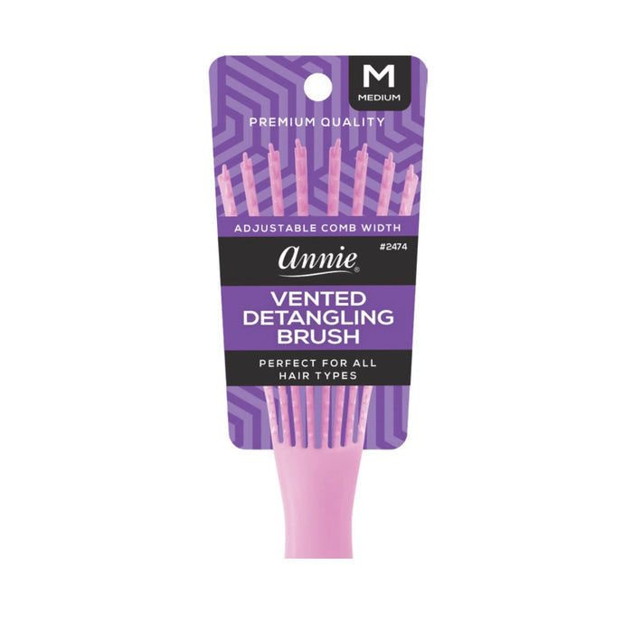 Vented Detangler Brush 8 Row #2474