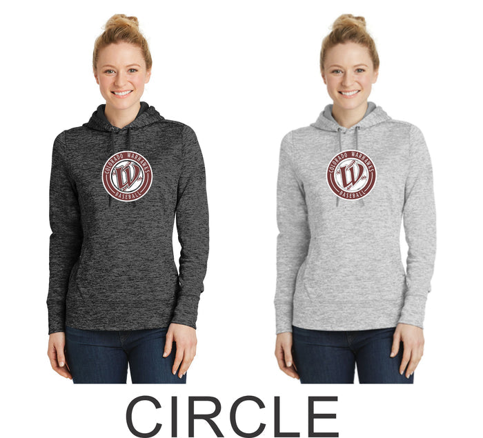 Warhawks Wicking Ladies Hoodie-4 Designs