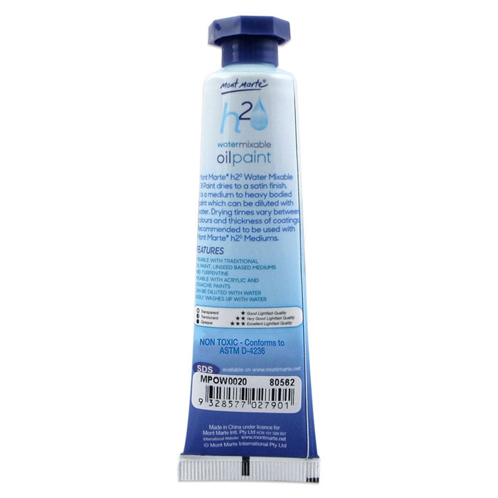 Water Mixable Oil Paint 37ml (1.25oz) - Ultramarine Violet