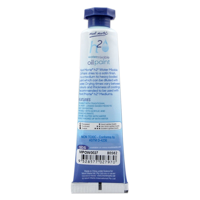 Water Mixable Oil Paint 37ml (1.25oz) - Yellow Green