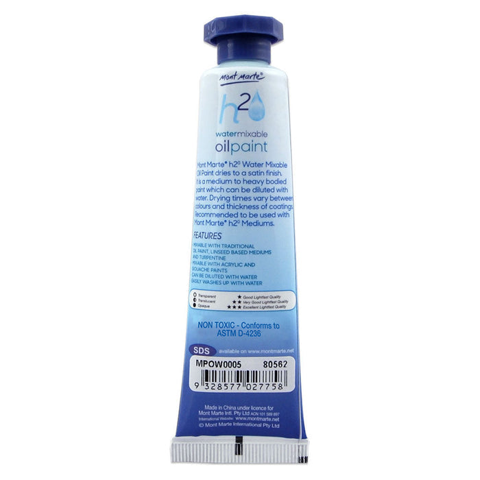 Water Mixable Oil Paint 37ml (1.25oz) - Yellow Mid