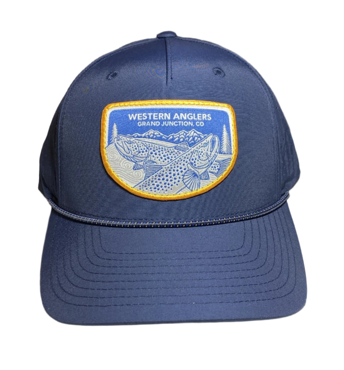 Western Anglers - Richardson Hat - Midnight Sippers Woven Patch - Navy