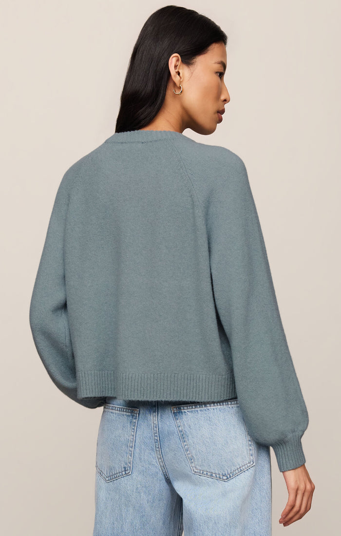 Z Supply Coming Up Sweater-Soft Succulent
