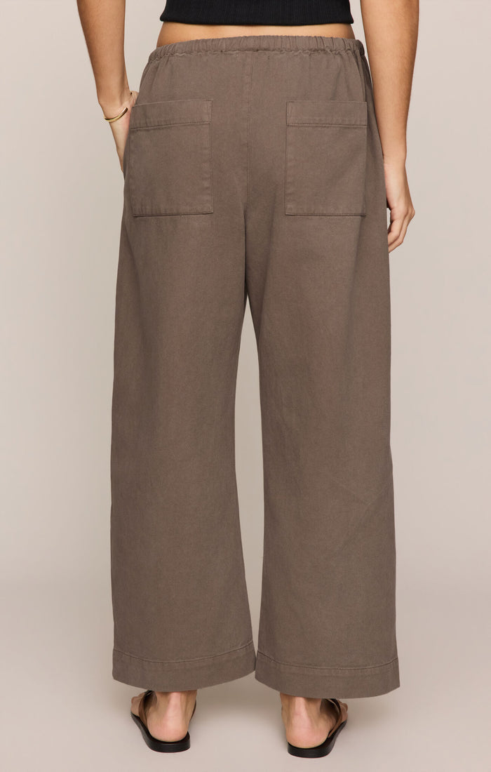 Z Supply Kit Twill Carpenter Pant – High-Rise Tie Front Utility Pant