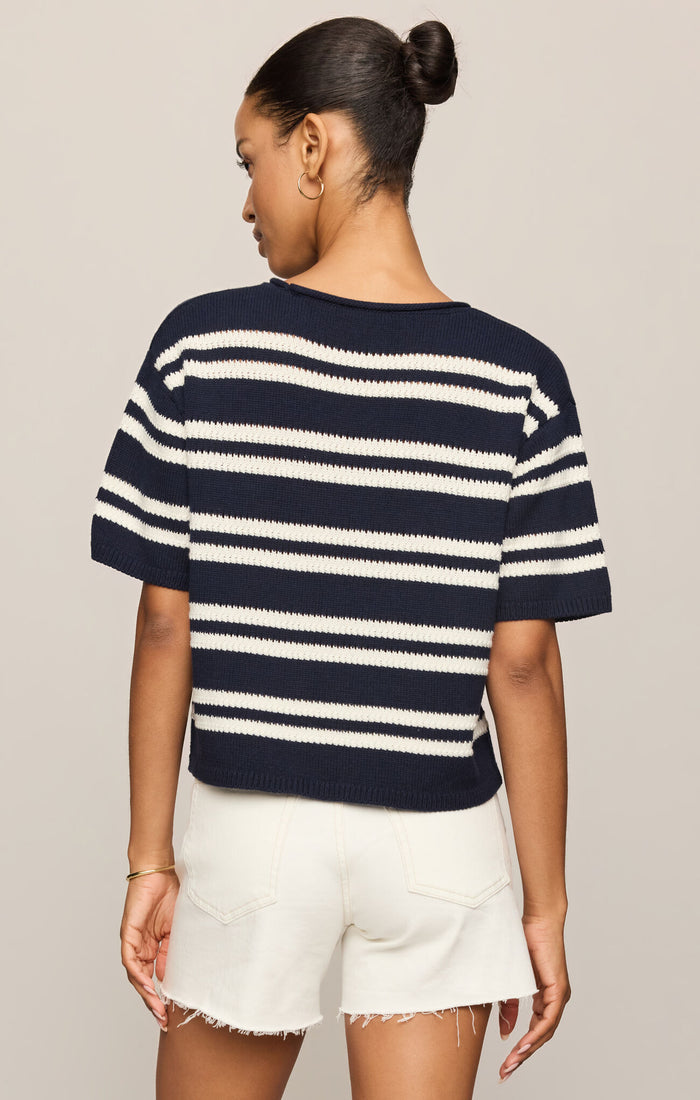 Z Supply Prado Stripe Sweater Tee – Eclipse