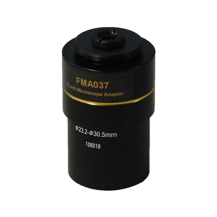 0.37X Microscope Camera Coupler C-Mount Adapter to Convert Eyetube Diameters 23.2mm to 30mm, 23.2mm to 30.5mm