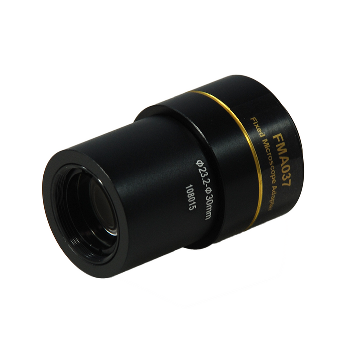 0.37X Microscope Camera Coupler C-Mount Adapter to Convert Eyetube Diameters 23.2mm to 30mm, 23.2mm to 30.5mm