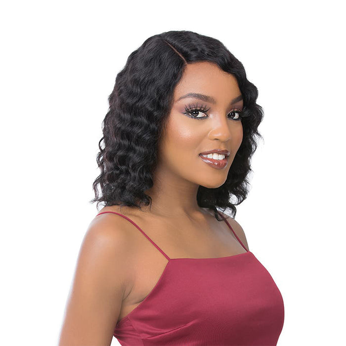 100% Human Hair Skin Top T-Part Wig - Titi