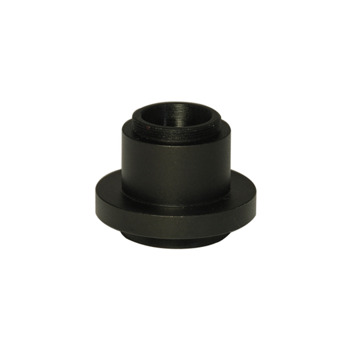 1X Microscope Camera Coupler C-Mount Adapter 32mm, SKU BM14014161, three quarter front view