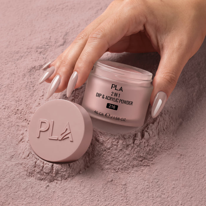 2-in-1 Dip & Acrylic Powder A Sure Shine - 216