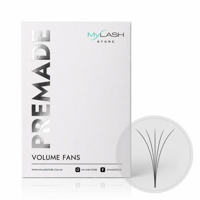 5D Long Stem Premade Fans