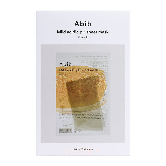 Abib Mild Acidic PH Sheet Mask - Honey Fit (10 Sheet/Box)