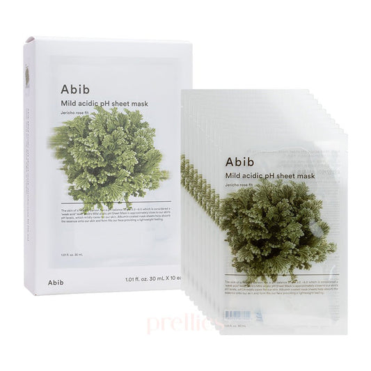 Abib Mild Acidic PH Sheet Mask - Jericho Rose Fit (10 Sheet/Box) - Pretties.com.hk