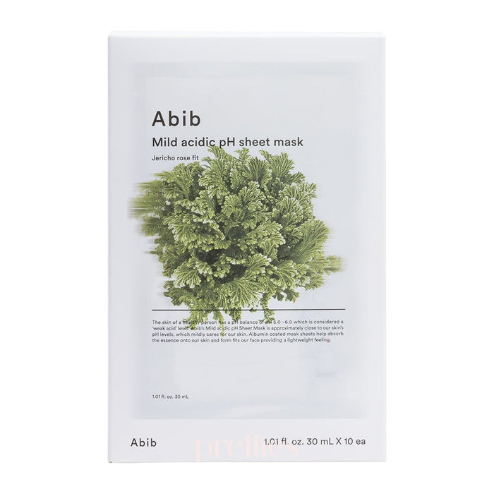 Abib Mild Acidic PH Sheet Mask - Jericho Rose Fit (10 Sheet/Box) - Pretties.com.hk