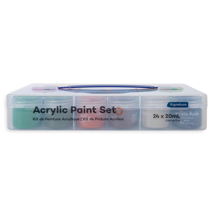 Acrylic Paint Pot Set Signature 24pc x 20ml (0.68 US fl.oz)