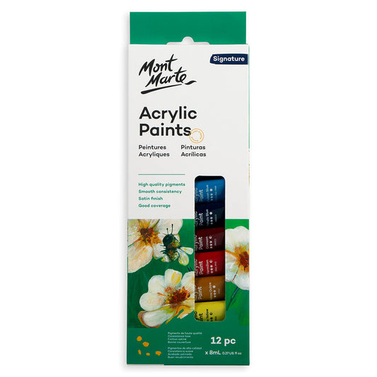 Acrylic Paint Set Signature 12pc x 8ml (0.27 fl.oz)